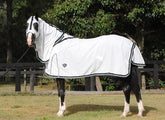 Flag Hood Combo - Black & Platinum